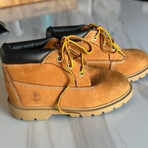 Timberland Kids Brown and Black Boots